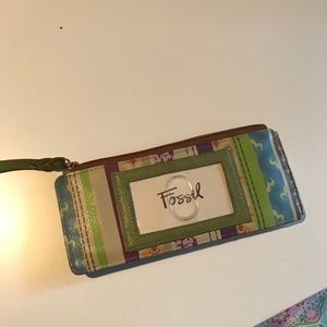 Fossil one pocket wallet